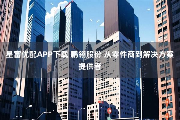 星富优配APP下载 鹏翎股份 从零件商到解决方案提供者